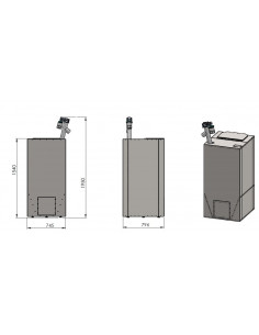 Silo 760L Complet  2